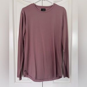 Cut Clothing Long Sleeve Curve hem Mountain Mist Size Large